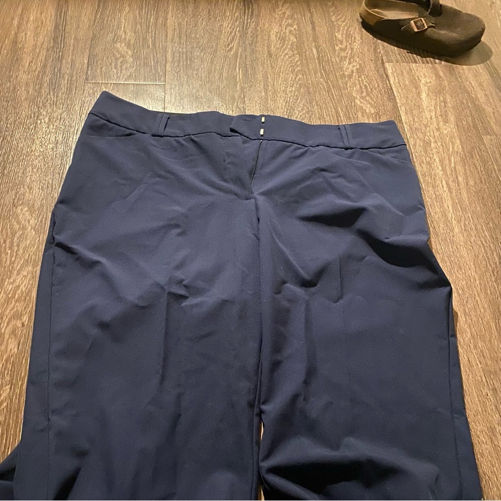 INC Blue Trousers 18W Petite